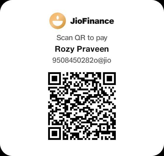 JioFinance QR Code - Scan to Pay